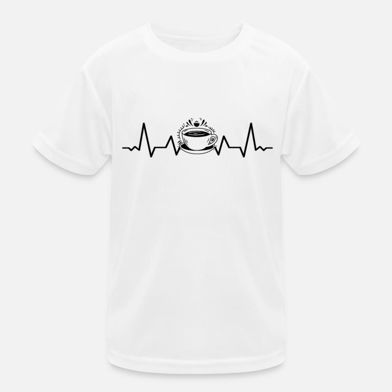 Kaffee Sammlung Kaffeetrinker Kaffeeliebhaber Kinder Funktions-T-Shirt