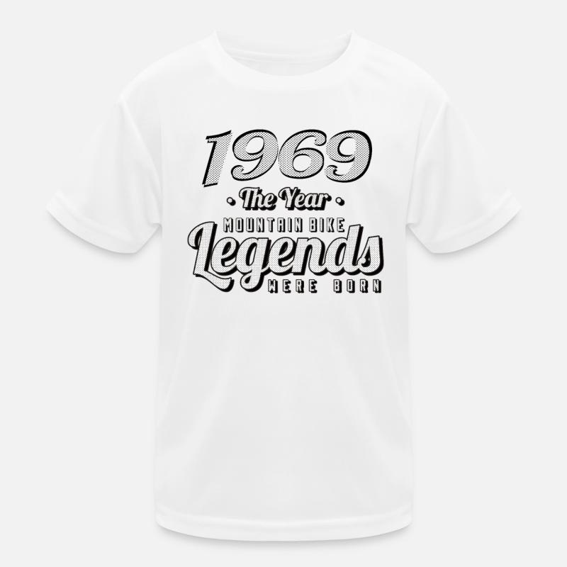 VTT-Mountainbiker 1969 Naissance Anniversaire VTT T-shirt sport Enfant