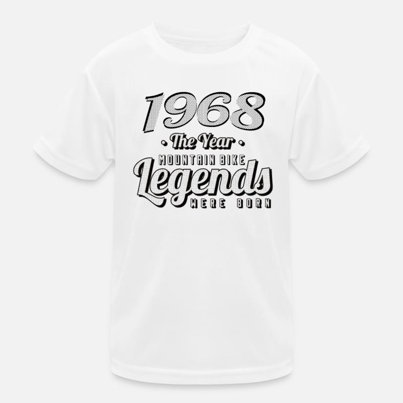 VTT-Mountainbiker 1968 Naissance Anniversaire VTT T-shirt sport Enfant