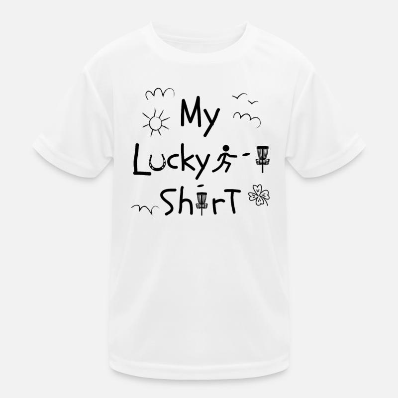 Disc Golf Player Disc Golfer Game Funny Kids Functional T-Shirt