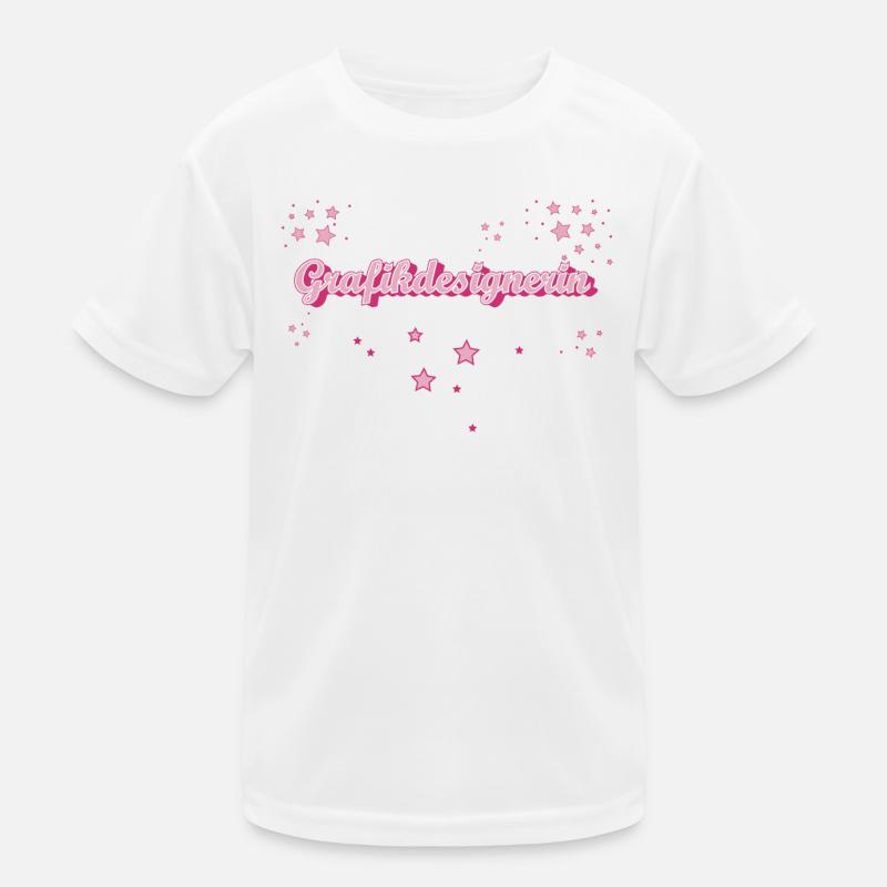 Illustrator Abschluss-Geschenk Grafikdesignerin Kinder Funktions-T-Shirt