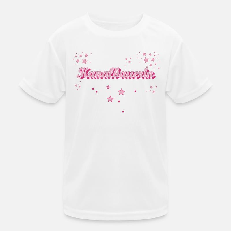 Civil Engineering Graduation Gift Canal Builder Kids Functional T-Shirt