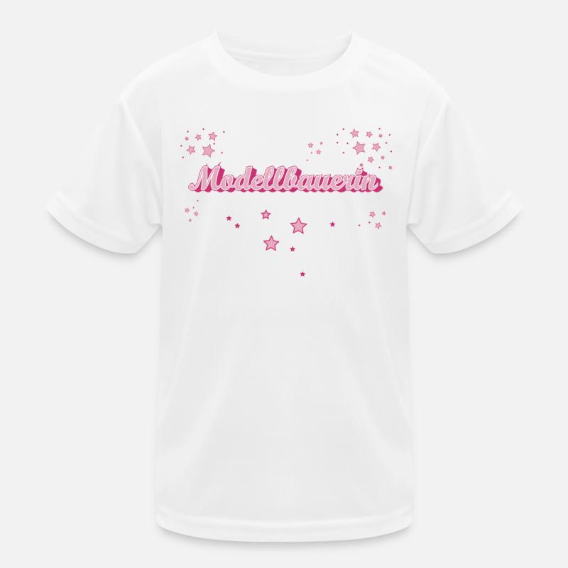 Technical Graduation Gift Model Maker Kids Functional T-Shirt