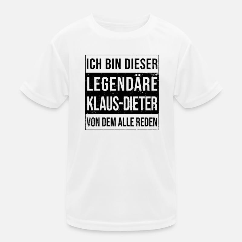 Je suis cette légende pour Klaus-Dieter T-shirt sport Enfant