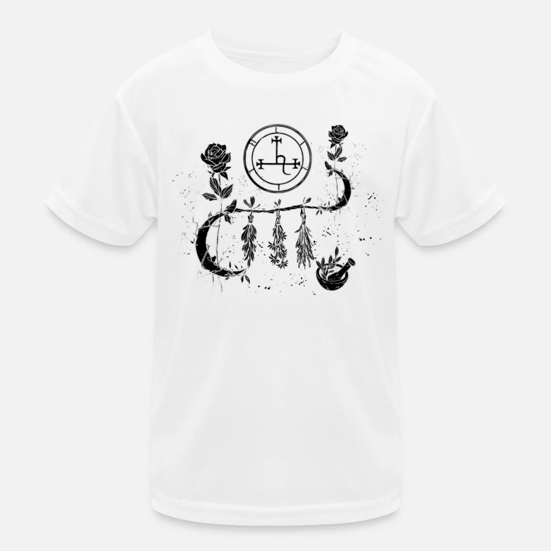 Herb Garden Gift Idea Gothic Occult Witch Kids Functional T-Shirt