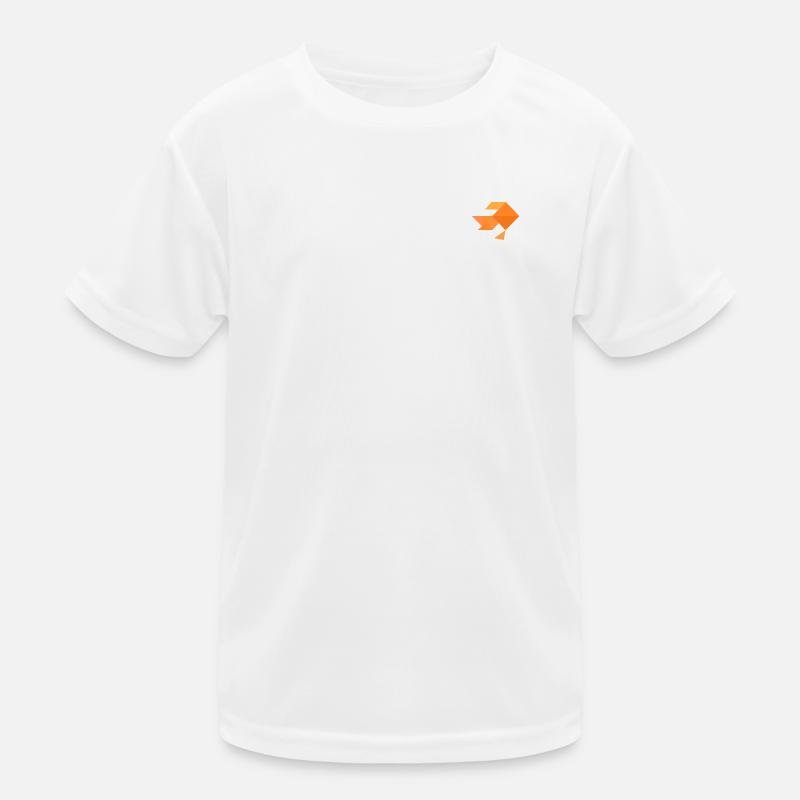 Poisson rouge - Tangram T-shirt sport Enfant