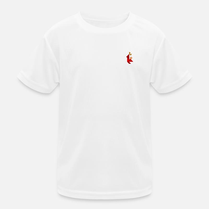 Breakdancer - Tangram Kinder Funktions-T-Shirt