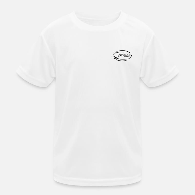 Corinne - Kids Functional T-Shirt - white
