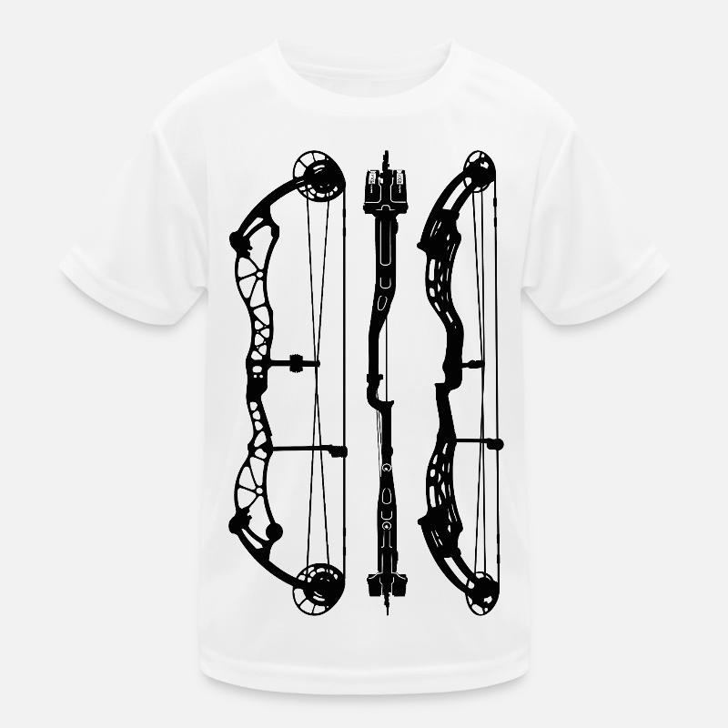 BowtechRekoning_Plans - Kinder Funktions-T-Shirt - Weiß