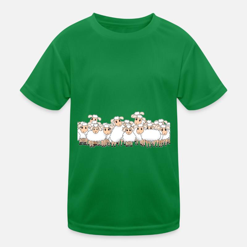Sheep Kids Functional T-Shirt