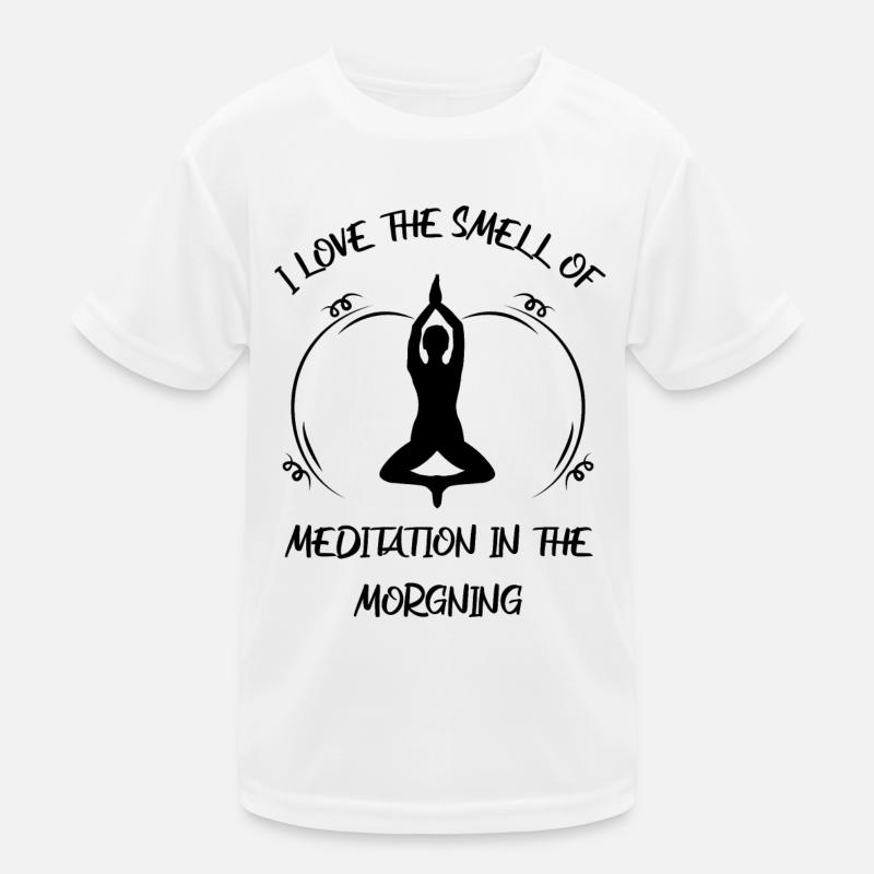 Méditation T-shirt sport Enfant