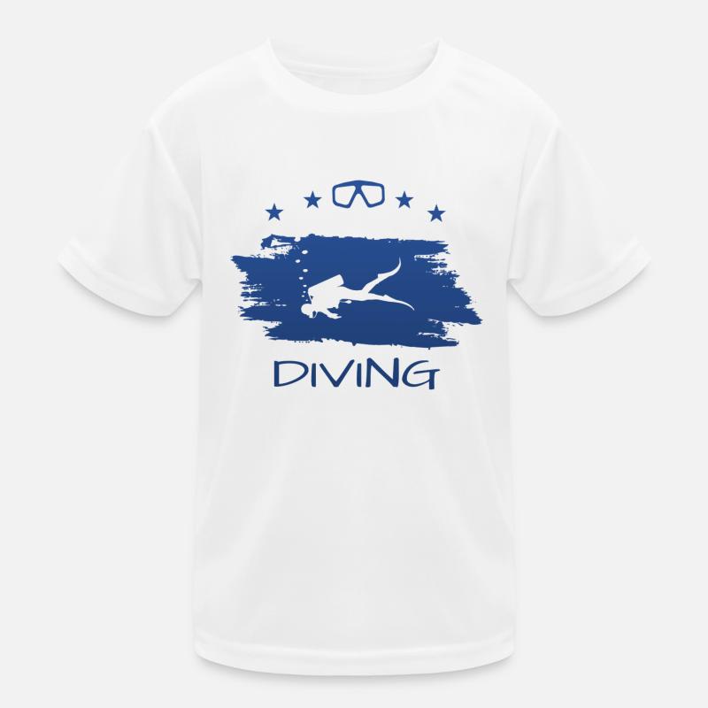 Tauchen Kinder Funktions-T-Shirt