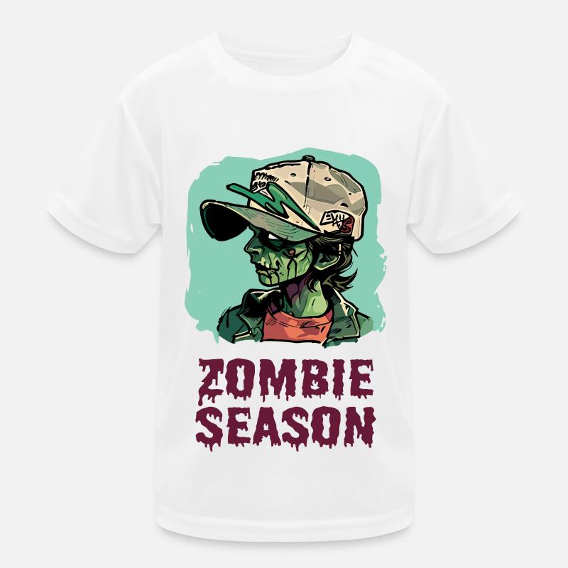 Zombie-Saison Kinder Funktions-T-Shirt