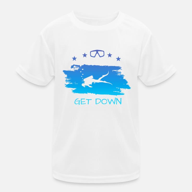 Tauchen Kinder Funktions-T-Shirt