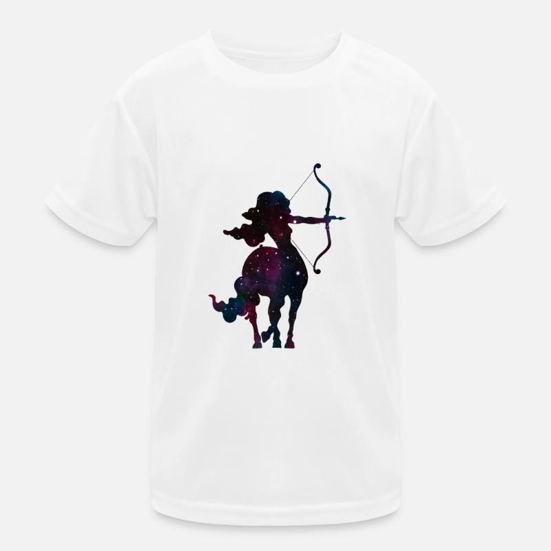 Sagittarius zodiac gift Kids Functional T-Shirt