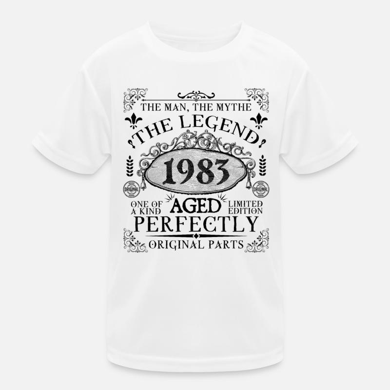 1983| Die Legende seit 1983 Geburtstag Kinder Funktions-T-Shirt