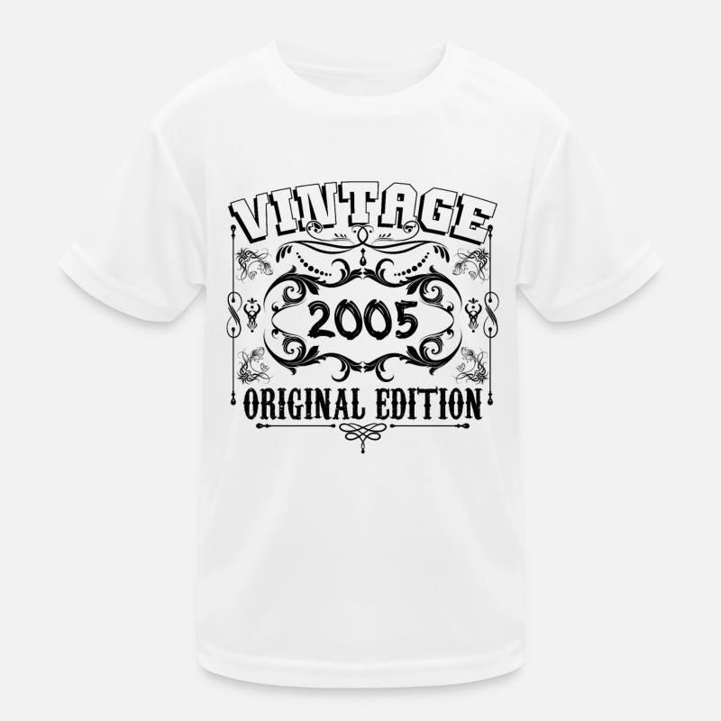 2005| Vintage Aged Original 2005 Geburtstagsgeschenk Kinder Funktions-T-Shirt