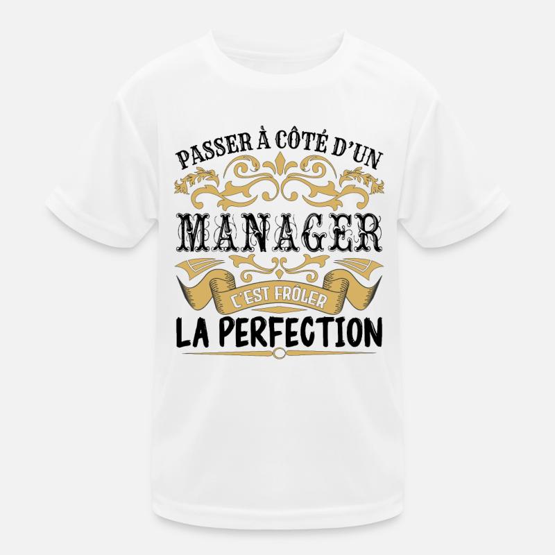 Manager | le Meilleur cadeau Manager T-shirt sport Enfant