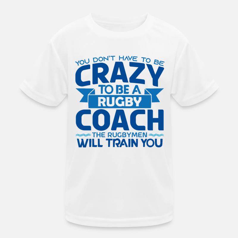 Rugby-Trainer | Rugby-Trainer-Geschenk Der beste Trainer Kinder Funktions-T-Shirt
