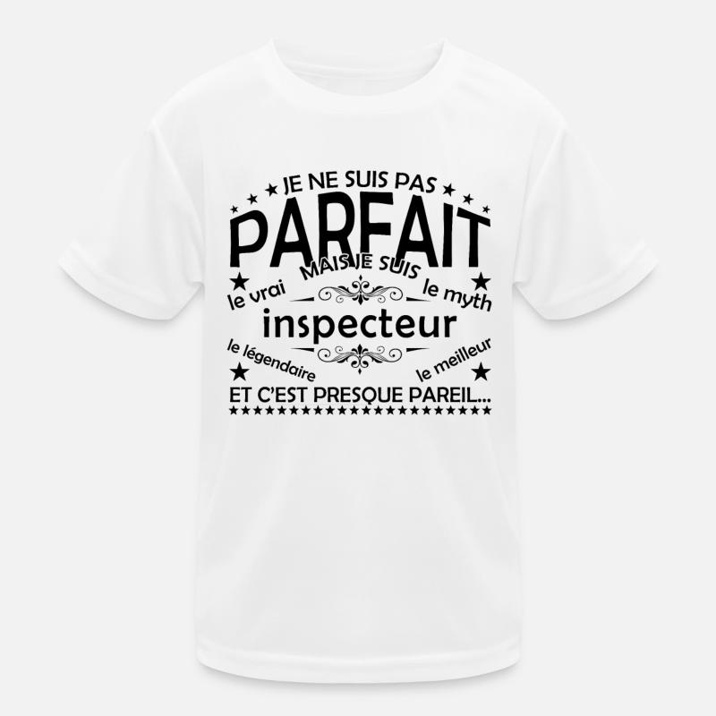 Inspektor Geschenk Inspektor Der echte Inspektor Kinder Funktions-T-Shirt