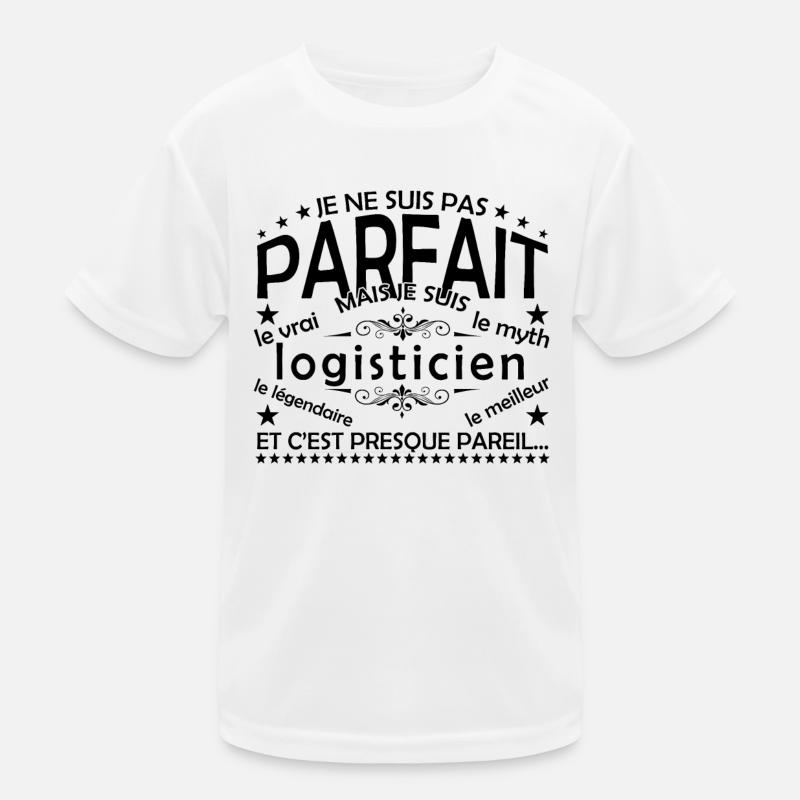 Logistician gift Logistician the real Logistician Kids Functional T-Shirt