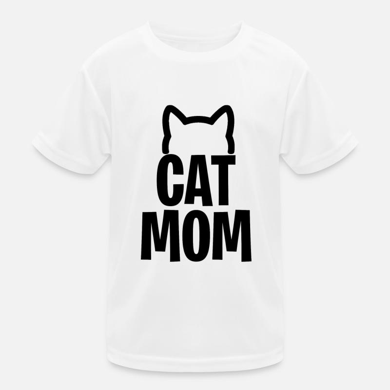 Cat Mom - Chats Mère T-shirt sport Enfant