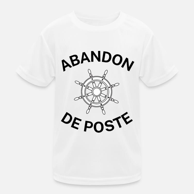abandon de poste T-shirt sport Enfant