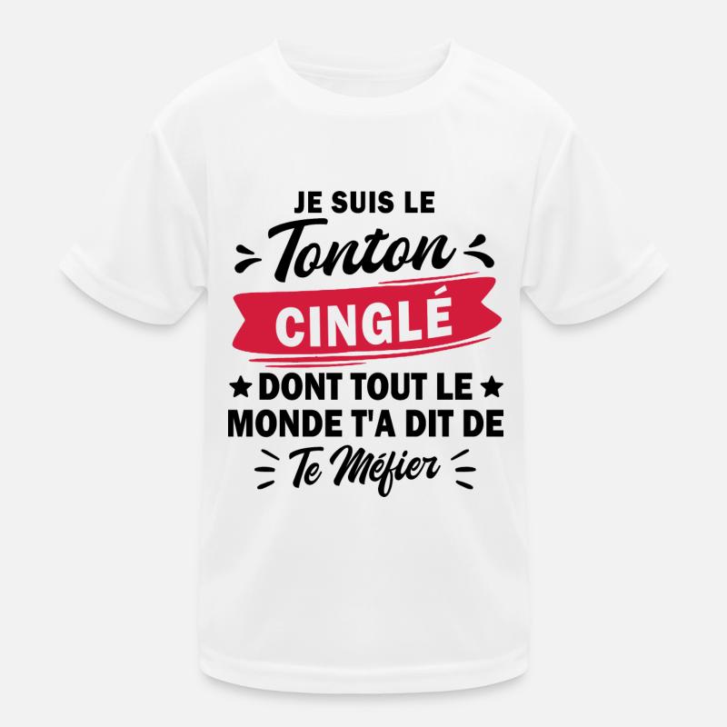 Tonton cinglé T-shirt sport Enfant