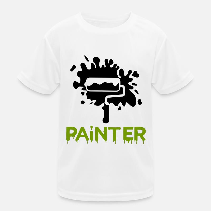 painting painter2 Kinder Funktions-T-Shirt