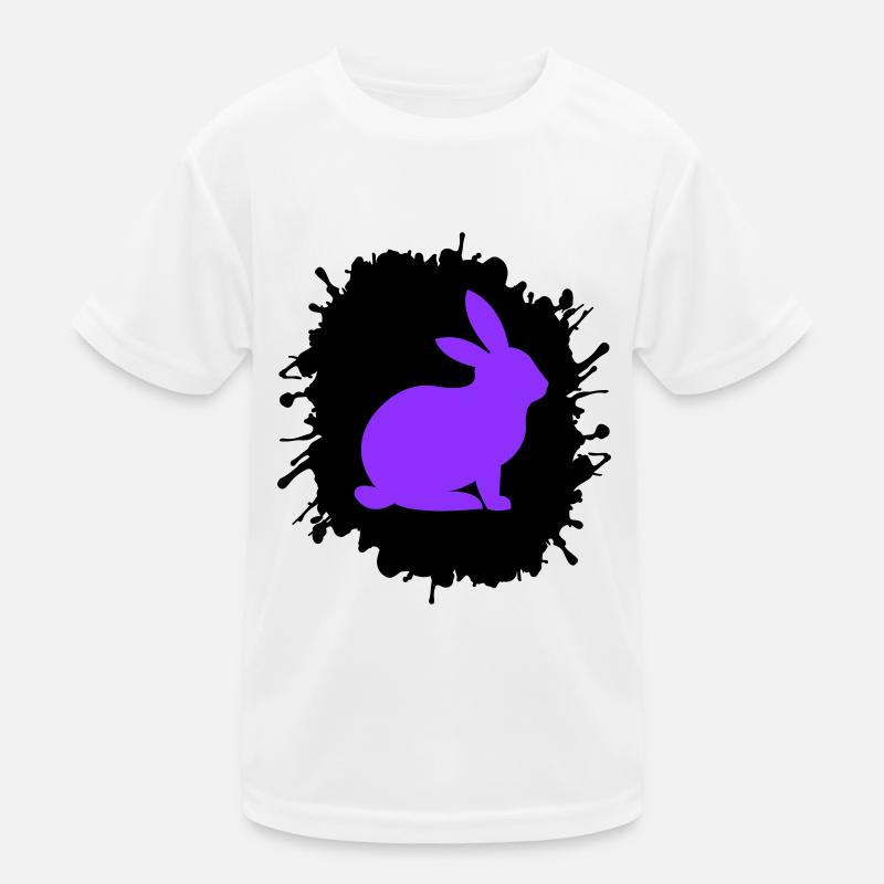 Splatter Bunny Kids Functional T-Shirt