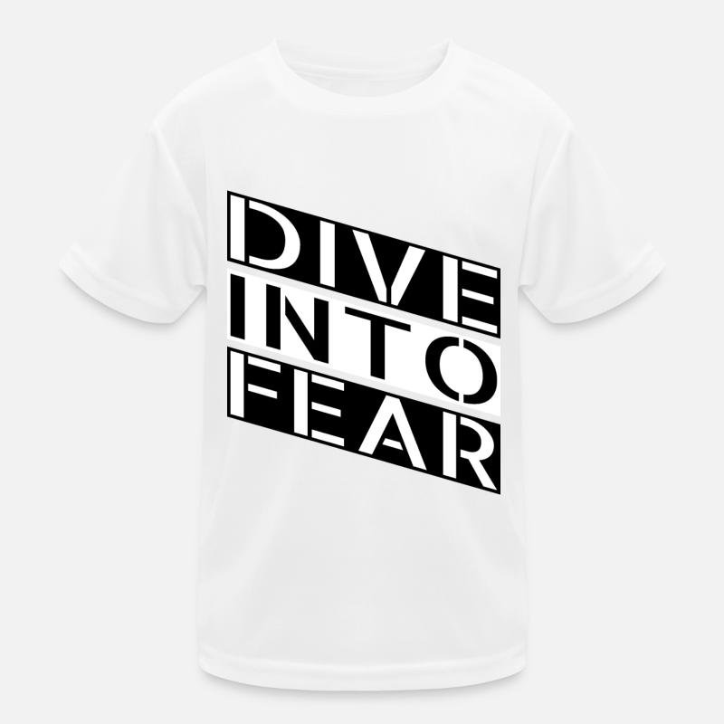 Courage Bday Bungee Jumping Techniques Kids Functional T-Shirt