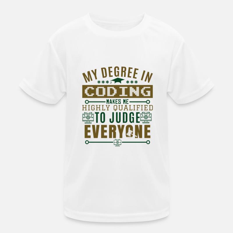 Funny Coding Kids Functional T-Shirt