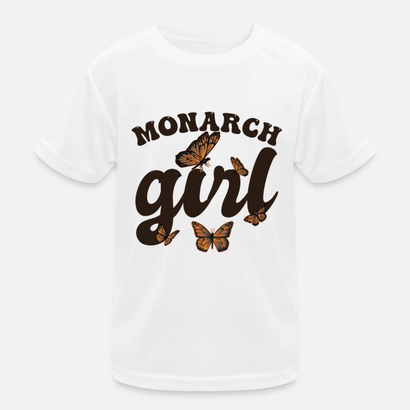 Monarch Mädchen Kinder Funktions-T-Shirt