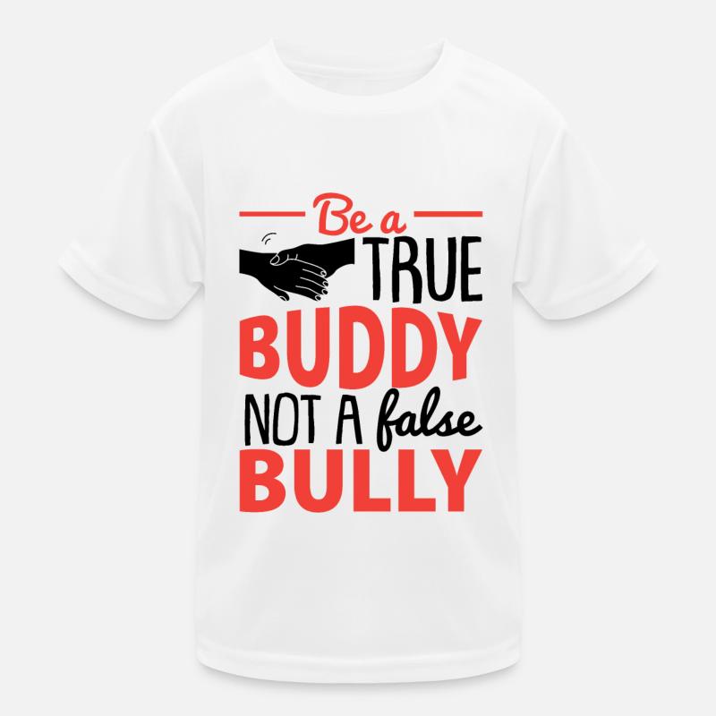 Sei ein wahrer Kumpel | Tag der Einheit Kinder Funktions-T-Shirt