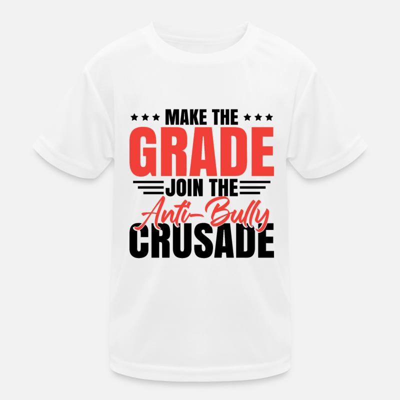 Join The Anti-Bully Crusade Kids Functional T-Shirt