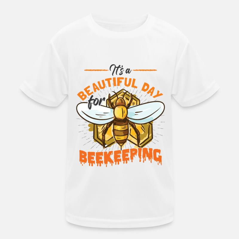 Beekeeping Kids Functional T-Shirt