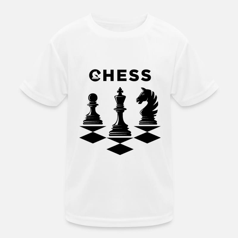 Chess Chess Pieces Kids Functional T-Shirt