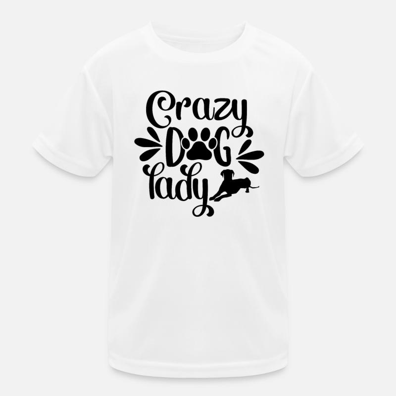 Chienne folle T-shirt sport Enfant