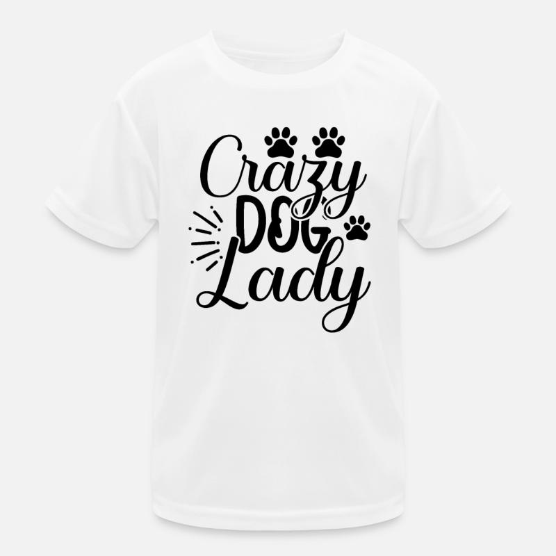 Chienne folle T-shirt sport Enfant