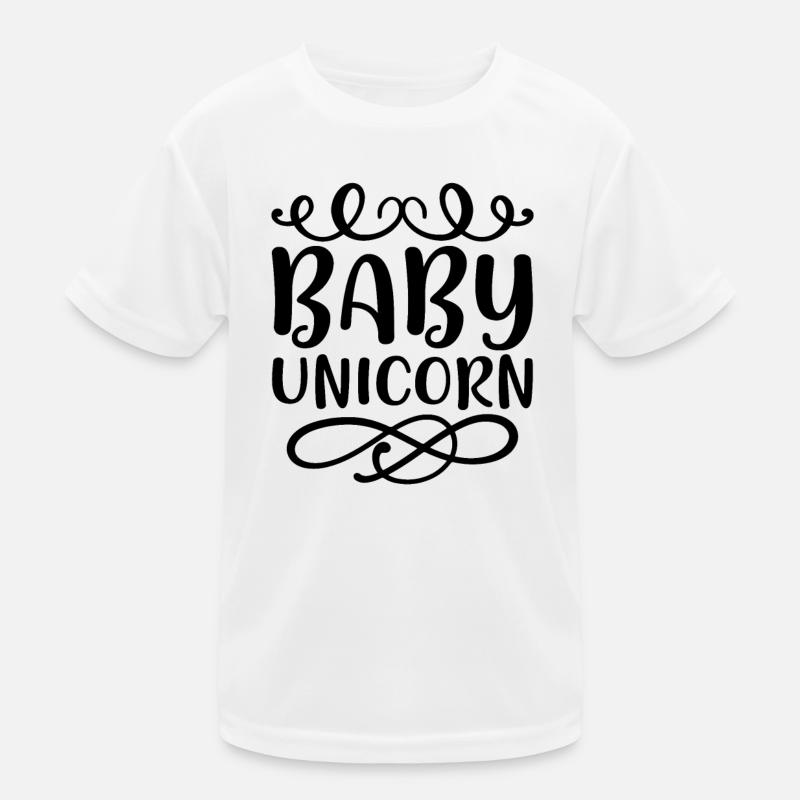 Bébé Einhorn Licorne T-shirt sport Enfant