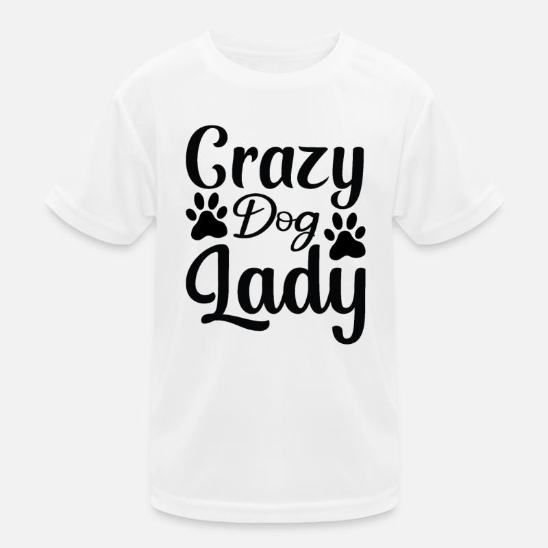Chienne folle T-shirt sport Enfant