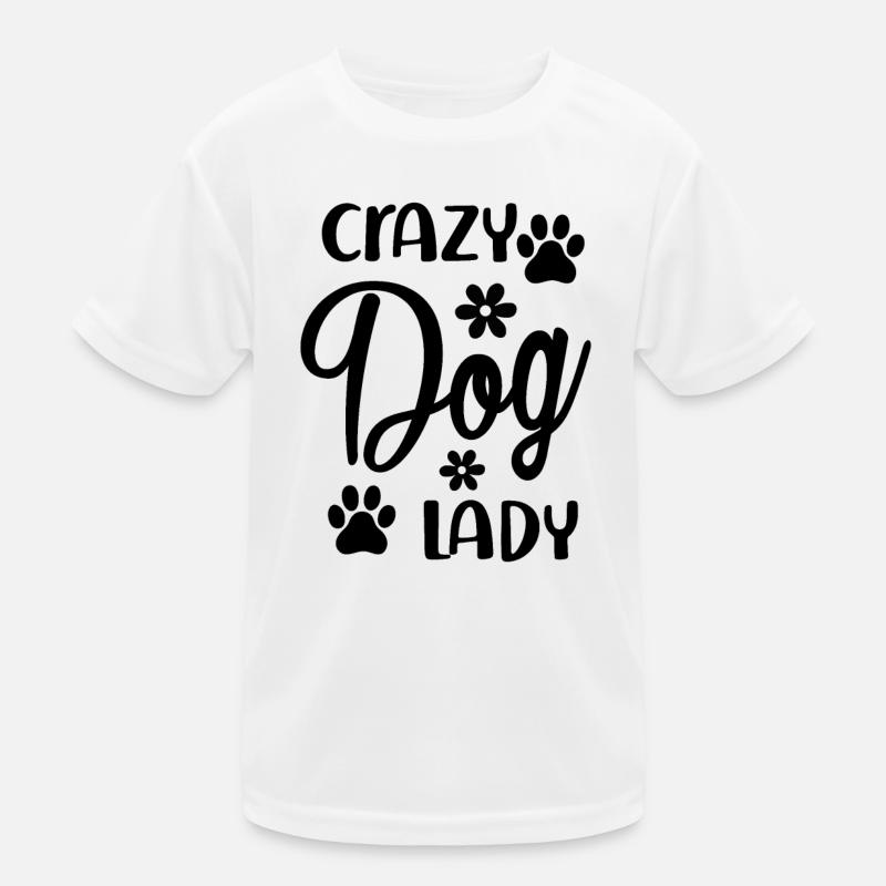 Chienne folle T-shirt sport Enfant