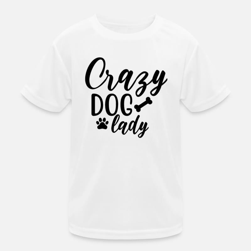 Chienne folle T-shirt sport Enfant