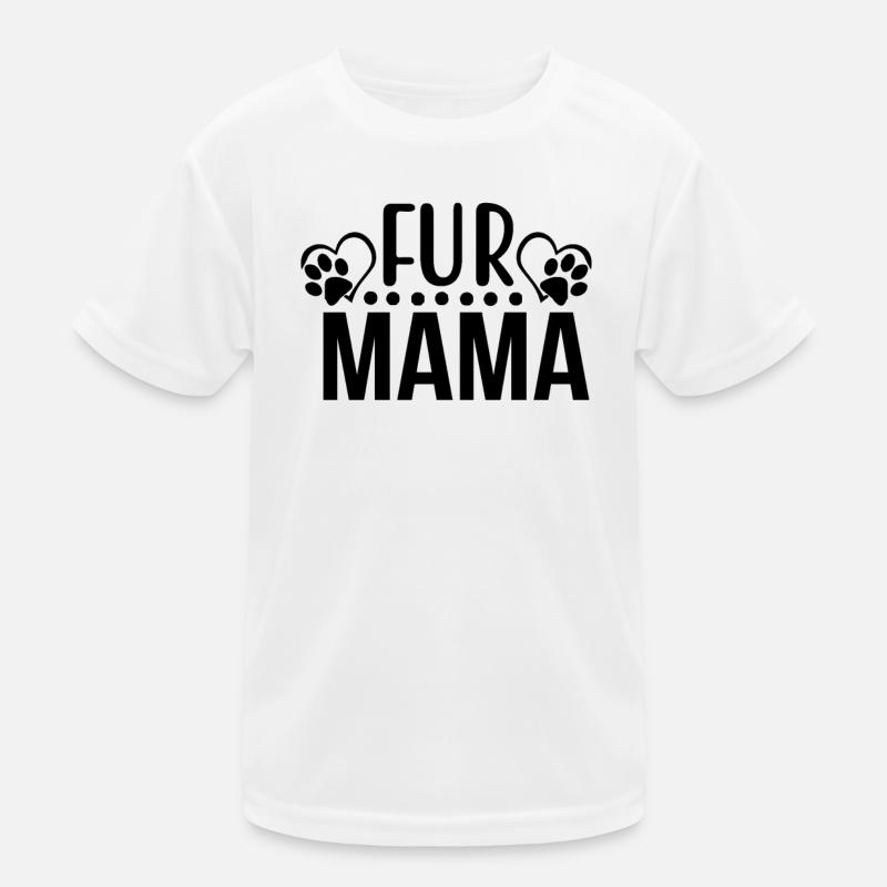 Maman de fourrure T-shirt sport Enfant