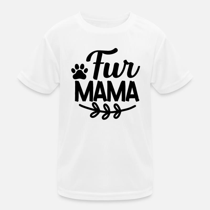 Maman de fourrure T-shirt sport Enfant