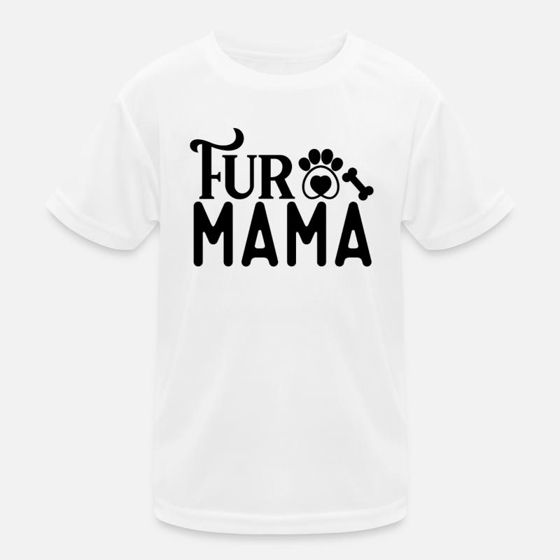 Maman de fourrure T-shirt sport Enfant