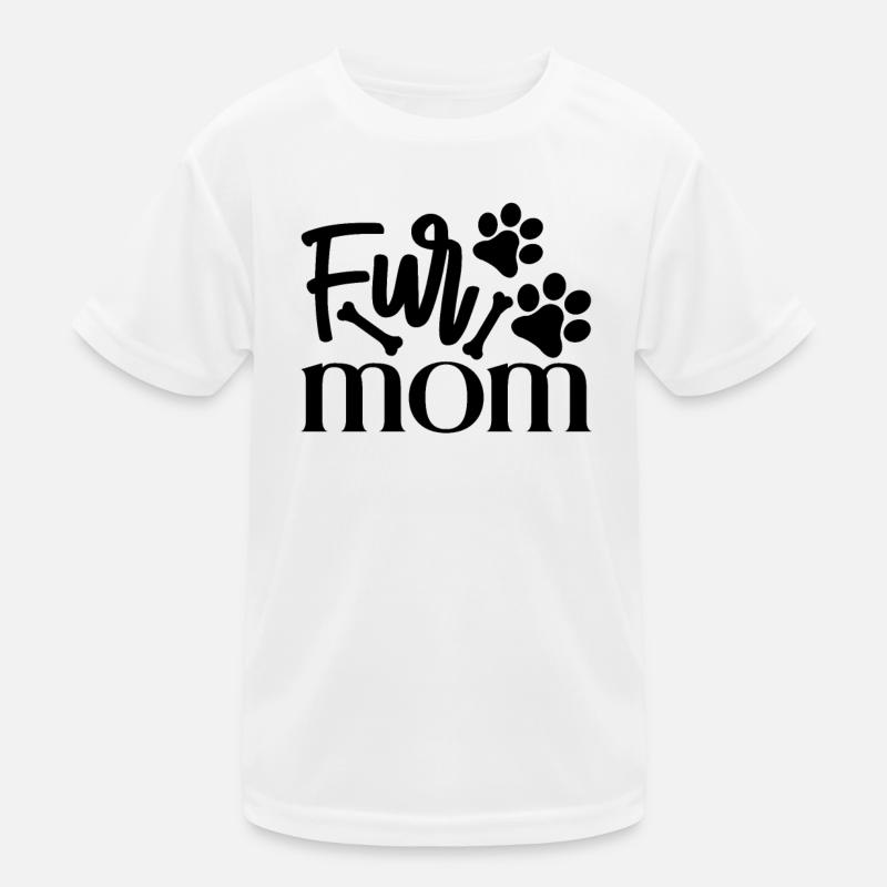 Maman de fourrure T-shirt sport Enfant