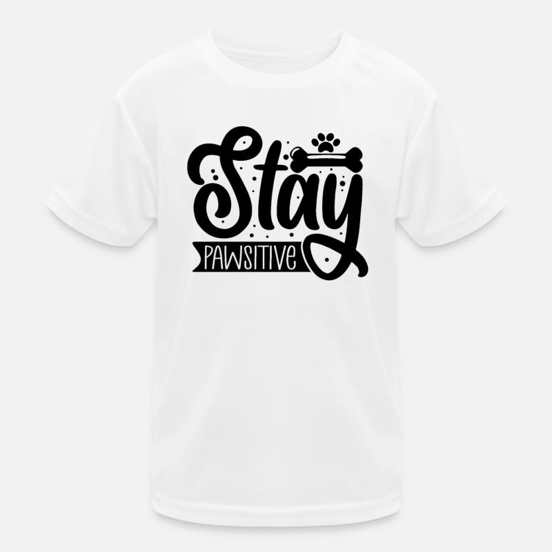 Stay paw friendly Kids Functional T-Shirt