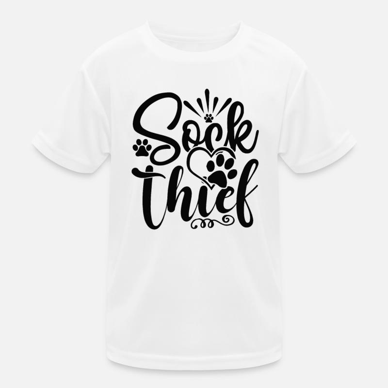 Sock Thief Kids Functional T-Shirt
