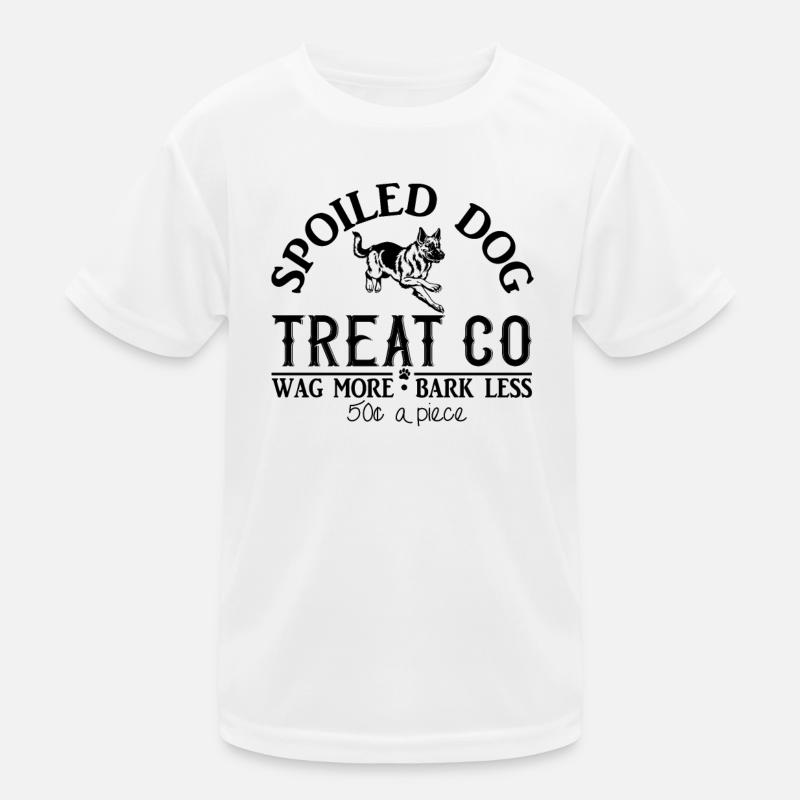 Verdorbene Hundeleckerli Co Kinder Funktions-T-Shirt